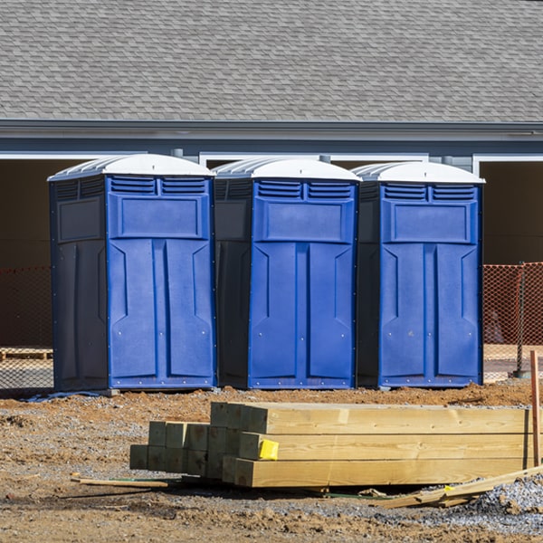 do you offer hand sanitizer dispensers inside the porta potties in Stillwater